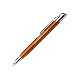 [UCO5418NA] Boligrafo Metalico Pulsador Naranja