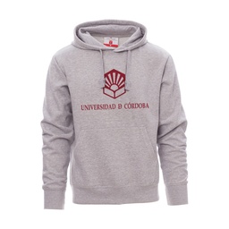 Sudadera Capucha Gris Basic