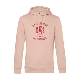 Sudadera Orgánica Hoodie Salmón