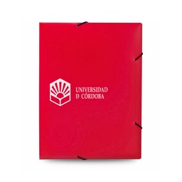 [UCO3157RO] Carpeta Pvc A4 Roja